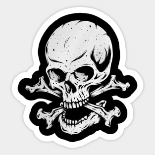 Crossbones Sticker